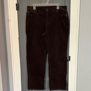 Charter Club Brown Corduroy Pants